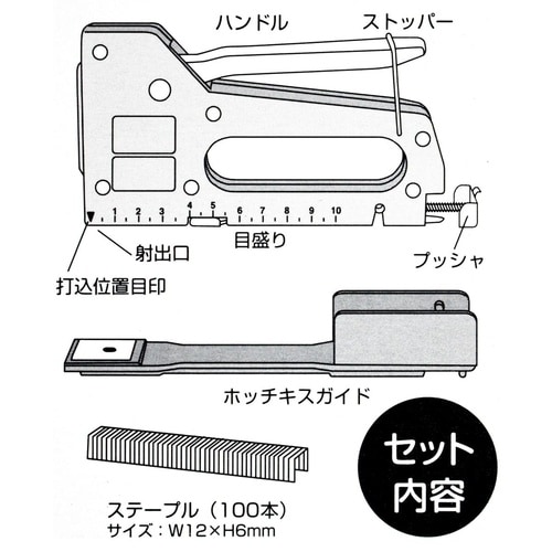 #025997 コンパクトタッカー