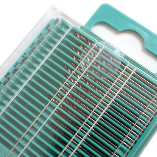 #066194 精密極細ドリル刃セット 20本組