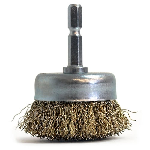 #061801 六角軸カップブラシ 50mm