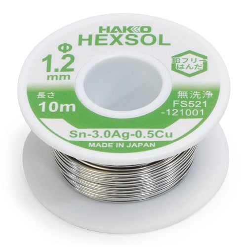 糸ハンダ 鉛フリー 1.2mm
