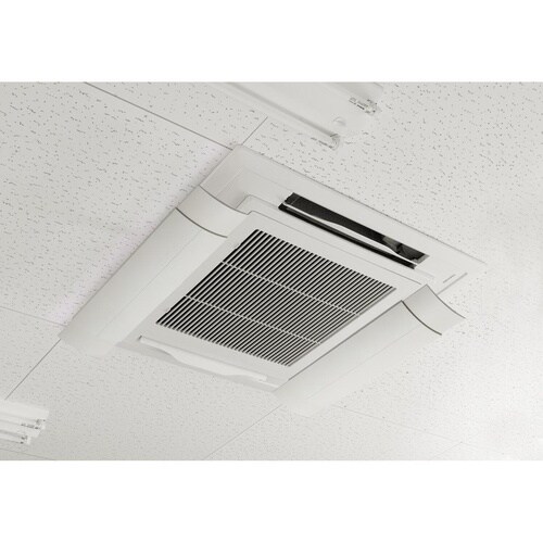 I−478−3 エアコン風よけカバー BK