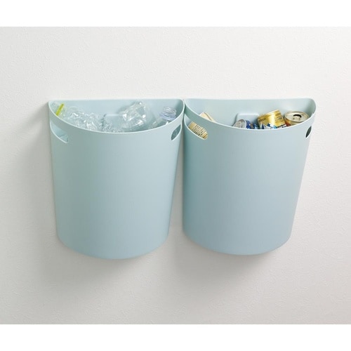 壁掛けダストボックス メルナ ブルー