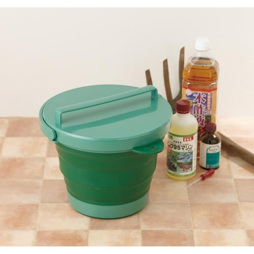 I−553 ソフトバケツフタ付き グリーン