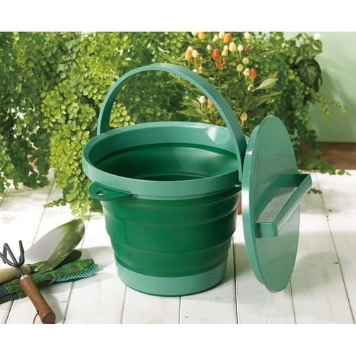 I−553 ソフトバケツフタ付き グリーン