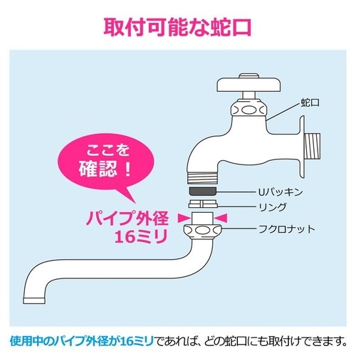 GA−HB008 厨房用フレキパイプ 300