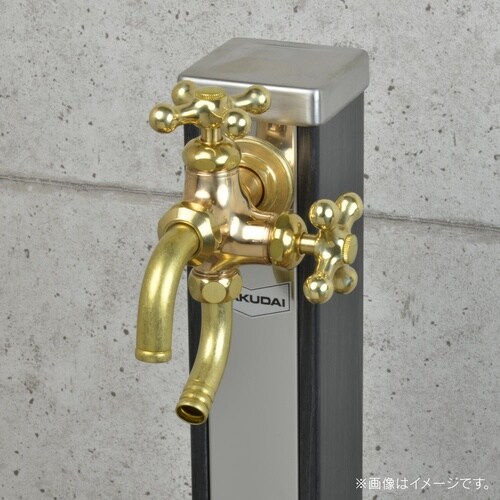 GA−RE003 万能ホーム双口水栓 レトロ