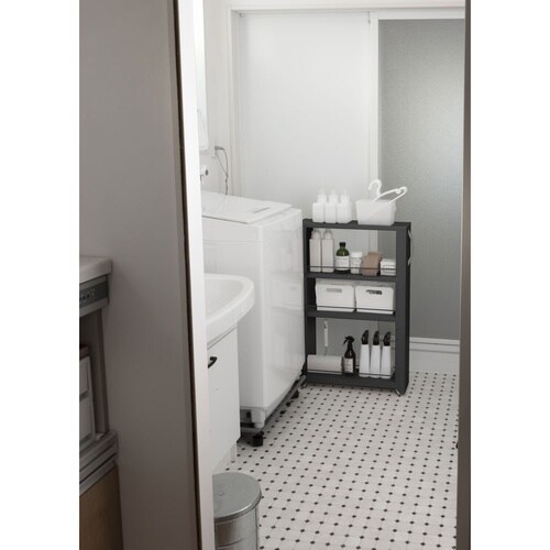 トールワゴンロー100 ブラック