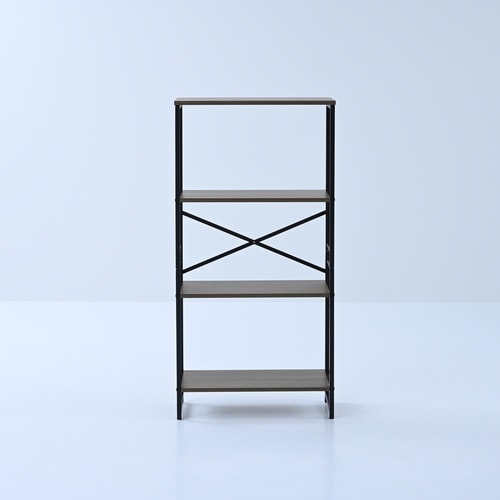 アイアンラック 4段 ブラック