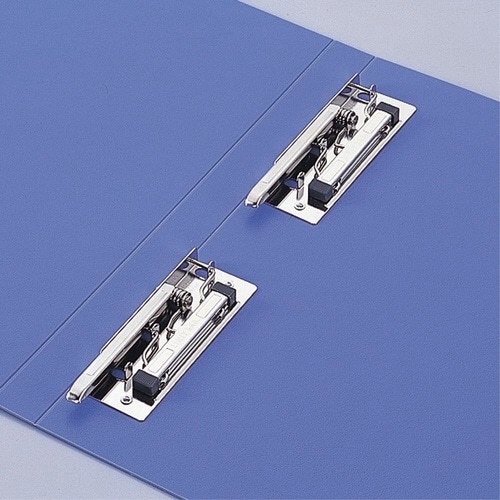 パンチレスファイル厚とじ 藍A3横 30冊