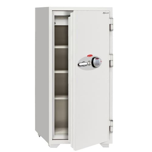 アラーム付2時間大型耐火金庫200L(段差4段まで