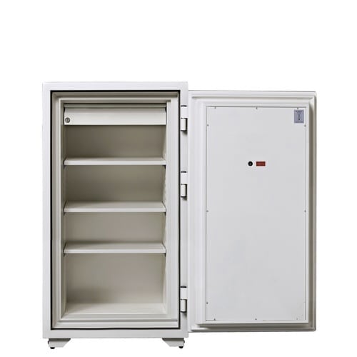 アラーム付2時間大型耐火金庫200L(段差4段まで