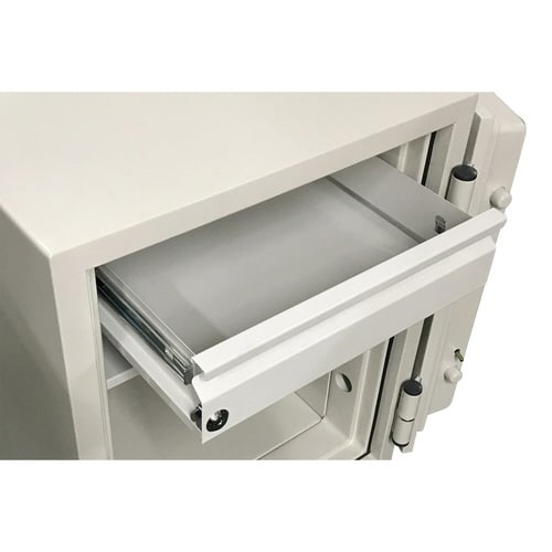 アラーム付2時間大型耐火金庫200L(段差4段まで