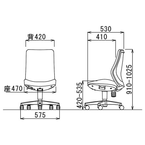 OA−3125 (ブラック)チェアー