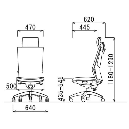 OS−N2265F (ブルー)チェアー