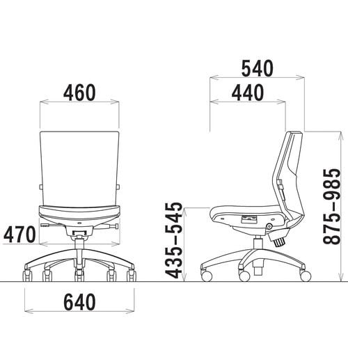 OS−N2205F(Dブルー) チェアー