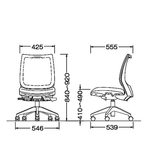 FSS−88 (ブラック) チェアー