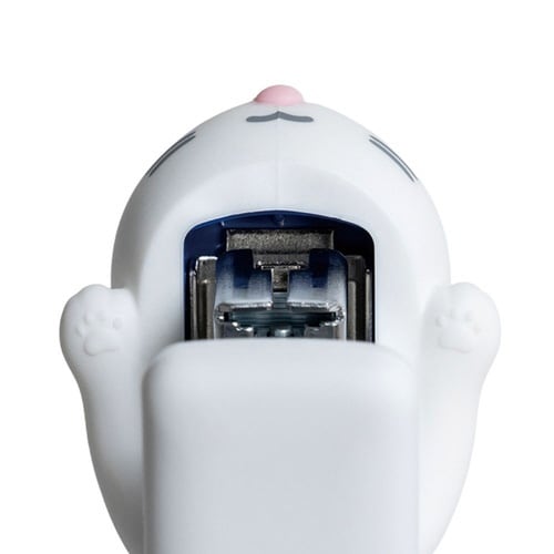 シリコンカバーホッチキス ミケネコ×5