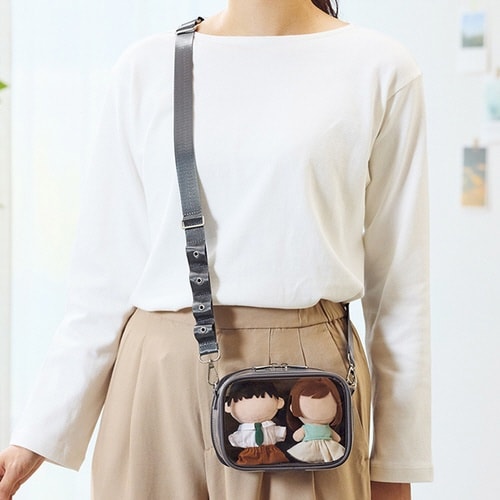 myfa デコレーションボックスポーチミニ緑