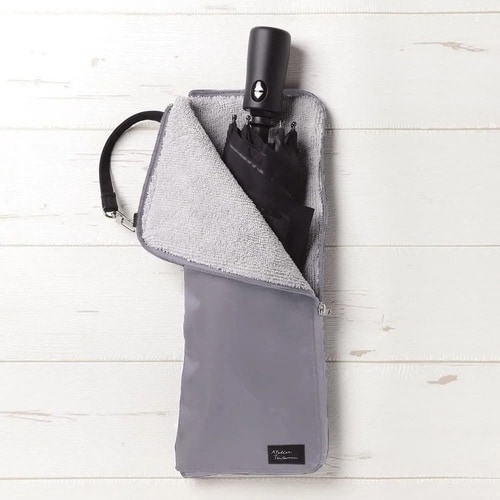 アトリエ包む 折りたたみ傘ケース グレー×2