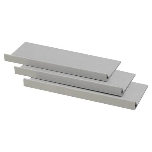 収納ミニシェルフ卓上サイズ 3段 ライトグレー×5