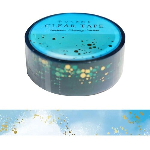 クリアテープ 青空 15mm幅×4m巻×10