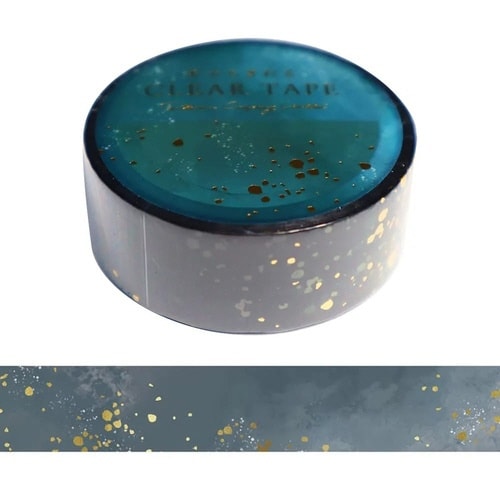 クリアテープ 夜更け 15mm幅×4m巻×10