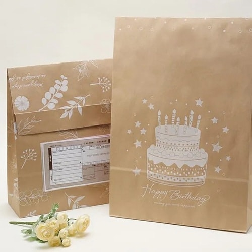 送れるギフトバッグ バースデー柄 2枚入×10