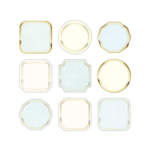 色紙 メッセージシール グレース×10