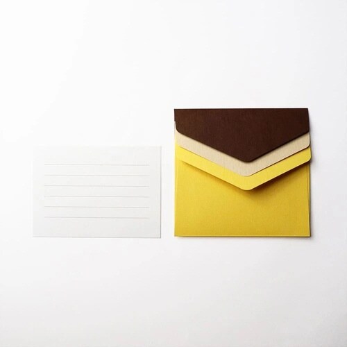 ミニレターセット キャラメルプリン×10