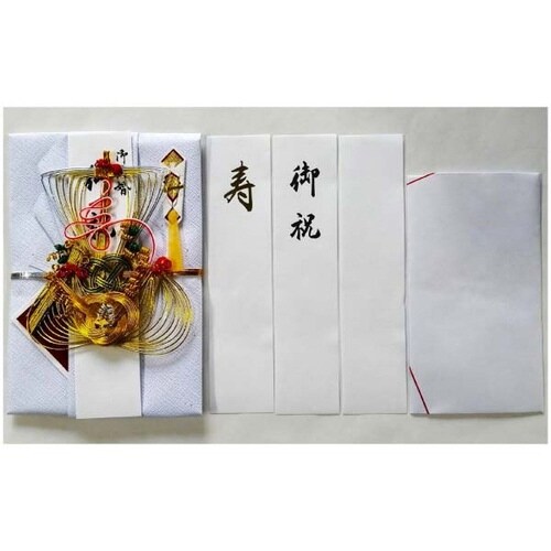 祝儀袋 金振 宝船 赤×10