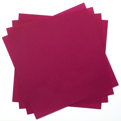 単色おりがみ7.5 あかむらさき×15