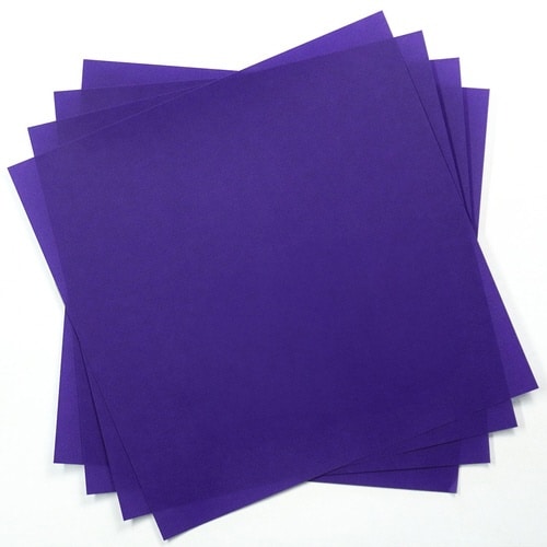 単色おりがみ7.5 むらさき×15