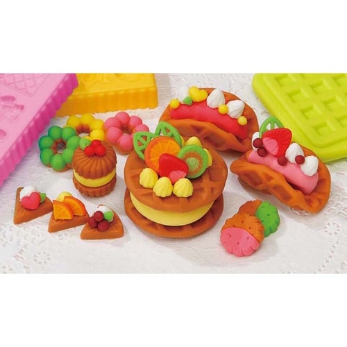 こめっこねんど/ワッフル屋さん×5