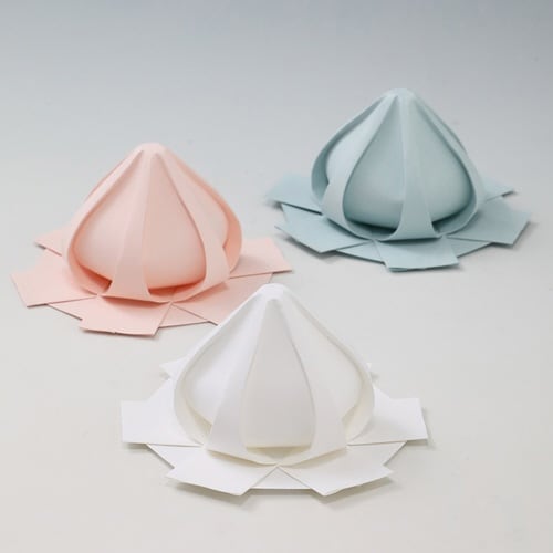 曲線折紙 ホイップクリーム×2