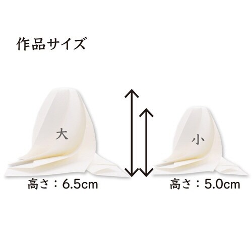 曲線折紙 ラッピング×2