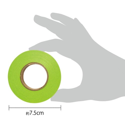 紙テープ1P 黄緑×30