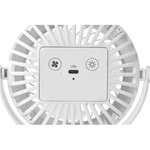 ポータブルファン ベルト式 ホワイト