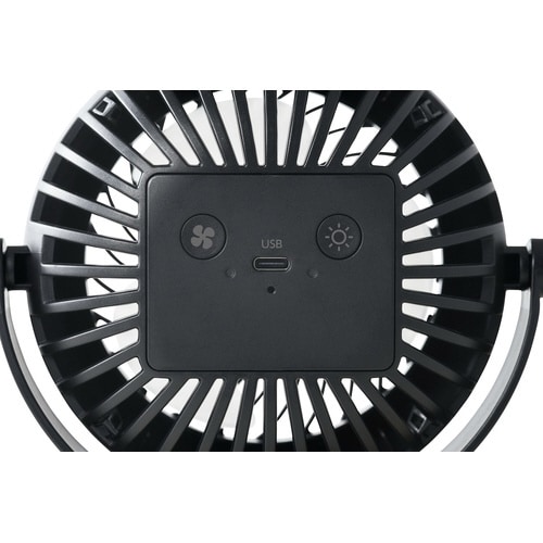 ポータブルファン ベルト式 ブラック