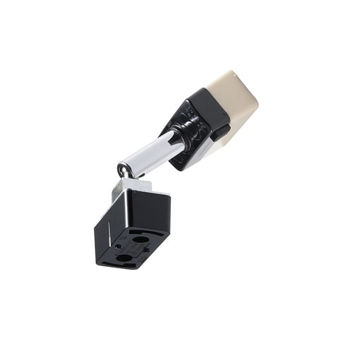 可変引っ掛けシーリングプラグ ブラック