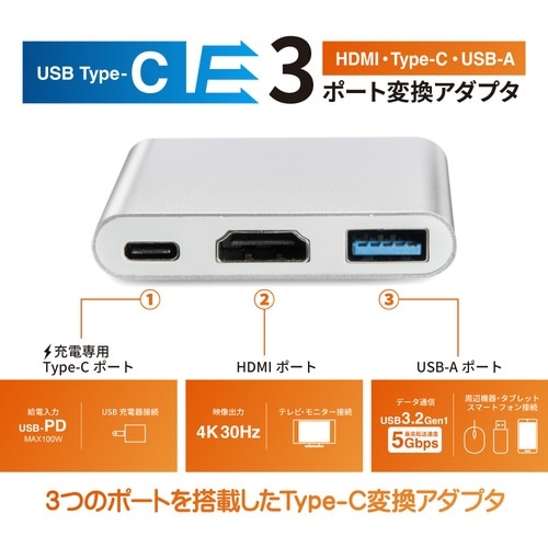 Type−CtoHDMI(4K/30Hz)