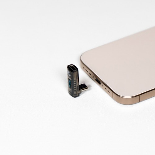 Type−C変換アダプタ 垂直L型