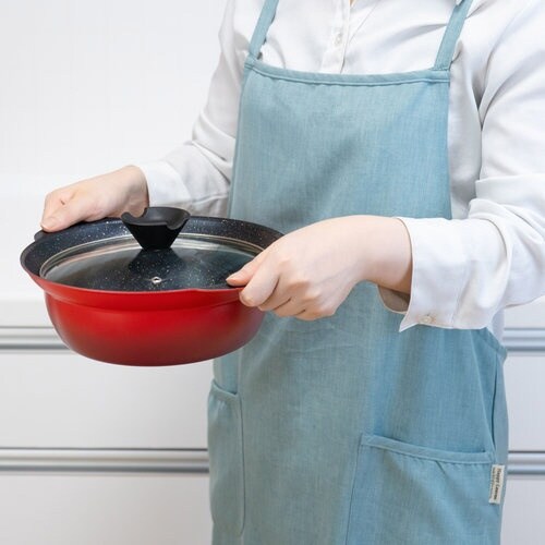 なごみ丈膳 IH対応フチ付卓上鍋21cm