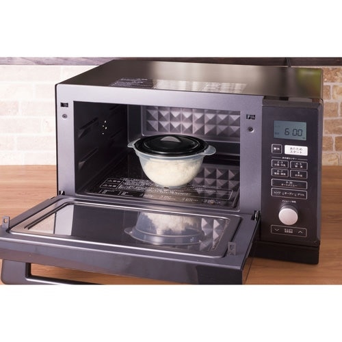 簡単! レンジで一合炊き×10