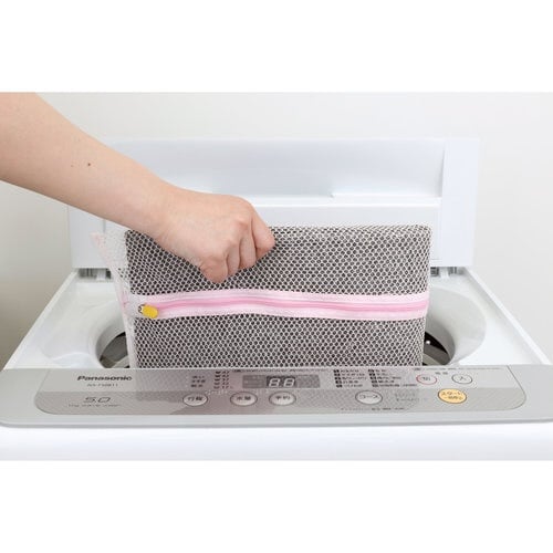 はっ水加工 丸洗いキッチンマット250cm GY