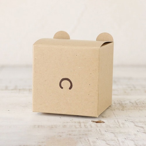 食品箱95445どうぶつギフト箱くまクラフト