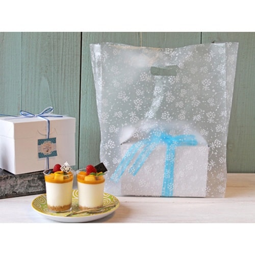 手提げポリ袋 5341ポリ手提ガーデン MS