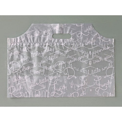 手提げポリ袋 67773ポリ手提ハピネス 小