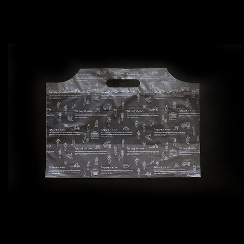 手提ポリ袋TOバッグシェフストーリータウンSS