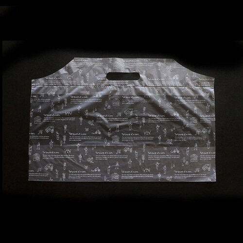 手提ポリ袋TOバッグシェフストーリータウンM