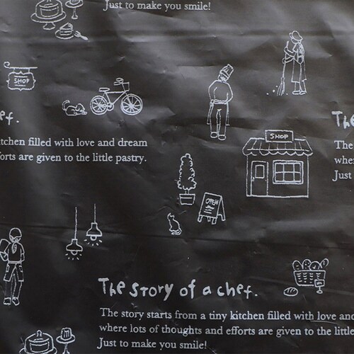 手提ポリ袋TOバッグシェフストーリータウンM